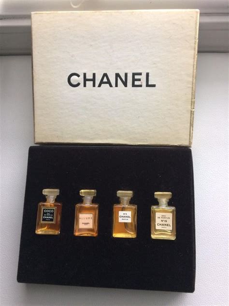 chanel perfume small bottle|chanel miniature perfume set price.